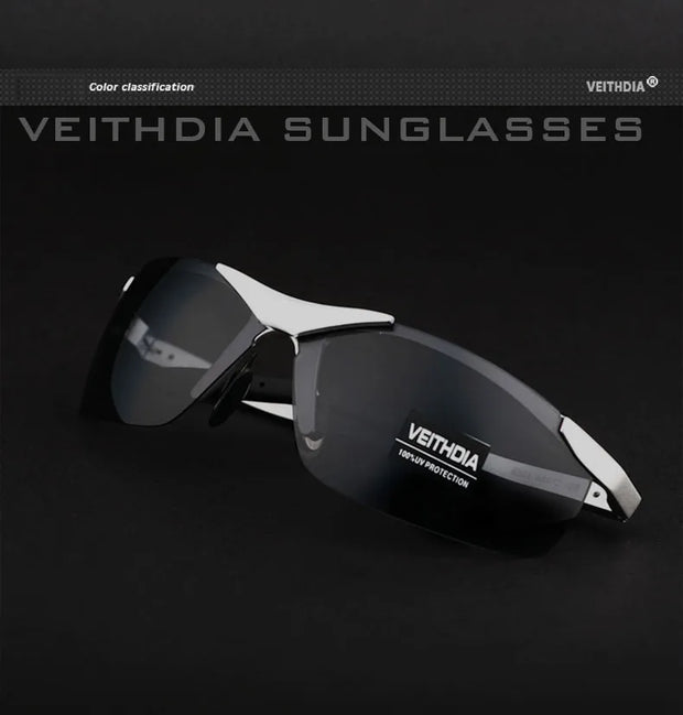 VEITHDIA Sunglasses Men's Brand Designer Cycling Sports Polarized UV400 Lens Outdoor Sun Glasses Driving Eyewear For Male 6501