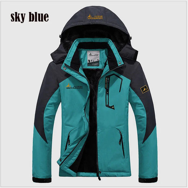 Winter parka men plus velvet warm windproof coats mens outdoor hooded jackets casaco masculino casacos men's outwear overcoat