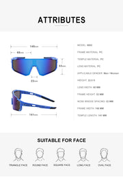 Oversized Rimless Sport Sunglasses Women 2023 New Fashion Frameless Shield Sun Glasses For Men Outdoor Bicycle Mountain Eyewear