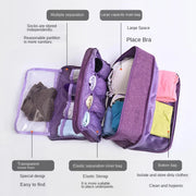 Underwear Storage Bag Travel Bra Organizer Women Men Socks Cosmetics Clothes Pouch Stuff Goods Accessories Supplies Products