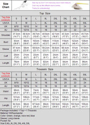 Plus Size 5XL VONDA Vintage Bohemian Pant Sets Long Sleeve Tops 2024 Women Casual Printed Pants Loose 2pcs Elegant Office Suits