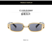 New Fashion Vintage Sunglasses Women Men Brand Designer Retro Rectangle Sun Glasses Female male Popular Colorful Square Eyewear