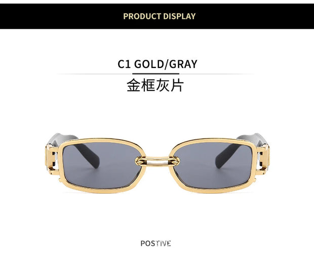 New Fashion Vintage Sunglasses Women Men Brand Designer Retro Rectangle Sun Glasses Female male Popular Colorful Square Eyewear