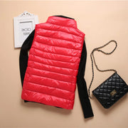 Down Lightweight White Duck Down Vest Short Sleeveless Vest  Autumn/Winter Slim Fit Ultra Light Down Jacket Women Jackets