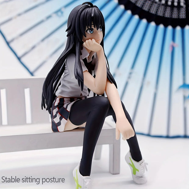 Girl Wearing Stockings, Japanese Anime Girl Statue, Pvc Cartoon Character Image