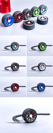 Fashionable car pendant BBS wheel hub tire pendant Car interior rearview mirror pendant For BMW E46 E39 E60 F30 E90 F10 F30 E36