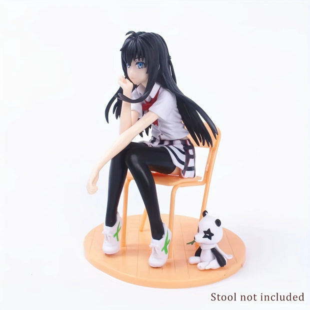 Girl Wearing Stockings, Japanese Anime Girl Statue, Pvc Cartoon Character Image