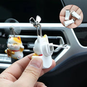 Car Air Fresheners Fortunate Cat Car Vent Clip Lucky Cat Car Outlet Clip  Cute Cat Car Perfume Decoration