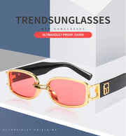 New Fashion Vintage Sunglasses Women Men Brand Designer Retro Rectangle Sun Glasses Female male Popular Colorful Square Eyewear