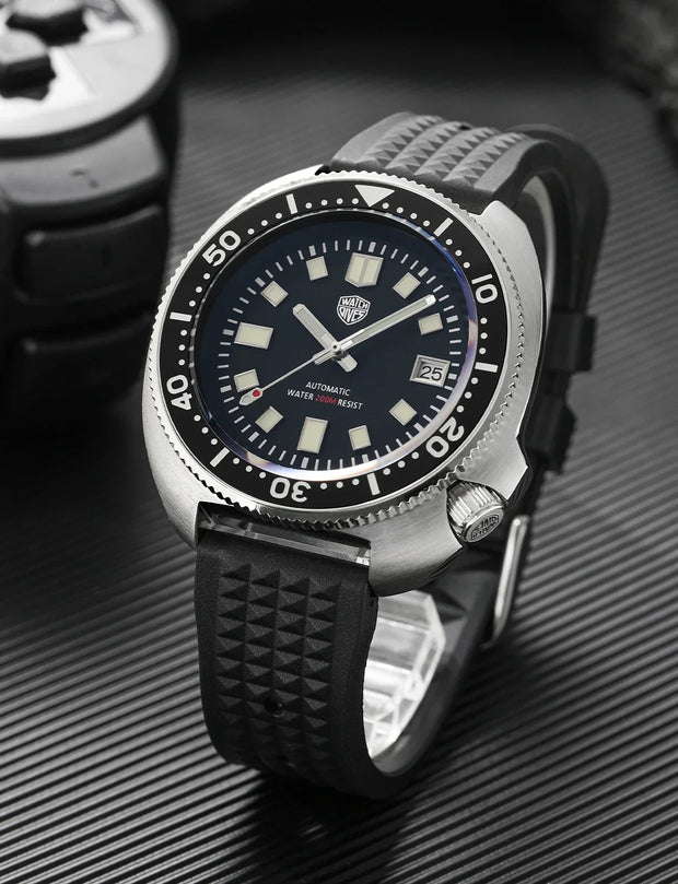 Watchdives Land Tortoisen WD6105 Dive Watch AR Sapphire BGW9 Luminous NH35 Automatic Movement Men Watches Waterproof 200m