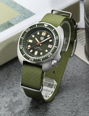 Watchdives Land Tortoisen WD6105 Dive Watch AR Sapphire BGW9 Luminous NH35 Automatic Movement Men Watches Waterproof 200m