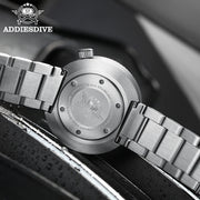 ADDIESDIVE Men's Luxury Watch 100Bar Waterproof BGW9 super luminous Sapphire Glass reloj hombre Automatic Mechanical Watches