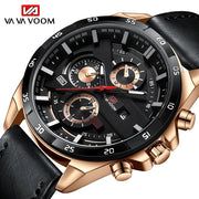 VAVA VOOM Hot Sell Men Quatrz Watch Sport Mens Watches Top Brand Luxury Waterproof Full Steel Quartz Clock Men Relogio Masculino