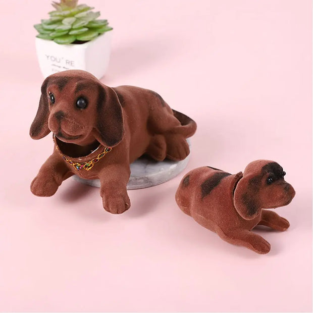 Auto Decor Nodding Puppy Interior Accessories Car Ornaments Car Dashboard Toys Auto Accessories Shaking Head Dog Doll