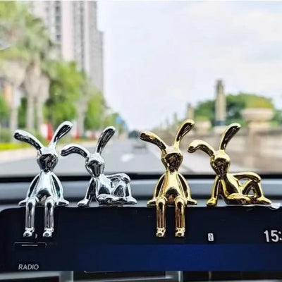 Car Interior Decoration Cartoon Animal Center Console Decoration Personality Room Dining Table Desk Decoration Car Ornaments