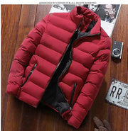 Thickened Autumn/winter Men's Sports Cotton Coat Stand Collar Cardigan Outdoor Padded Jacket Casual Warm