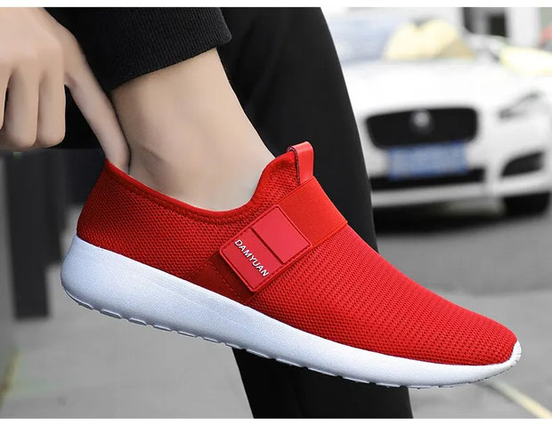 Men's Shoes Fashion Classic Casual Shoes Lightweight Comfortable Breathable Mesh Shoes Large Size Anti-slip Running Shoes