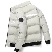 Cotton-padded Coat Autumn and Winter Korean Thickened Down Cotton-padded Coat Short Style Cotton-padded Jacket Men's Collarless2