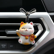 Car Air Fresheners Fortunate Cat Car Vent Clip Lucky Cat Car Outlet Clip  Cute Cat Car Perfume Decoration