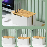 Router Storage Box Wire Cable Storage Case Organizer Box Socket Plug Wireless WiFi Router Board Bracket For Household Bedroom