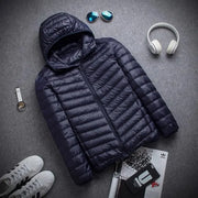 Fashionable Lightweight Down Cotton Coat For Men Slimming Smoothing Cropped Down Jacket Winter Decorative Jacket