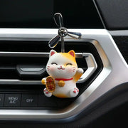 Car Air Fresheners Fortunate Cat Car Vent Clip Lucky Cat Car Outlet Clip  Cute Cat Car Perfume Decoration