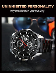 VAVA VOOM Hot Sell Men Quatrz Watch Sport Mens Watches Top Brand Luxury Waterproof Full Steel Quartz Clock Men Relogio Masculino