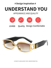 New Fashion Vintage Sunglasses Women Men Brand Designer Retro Rectangle Sun Glasses Female male Popular Colorful Square Eyewear