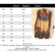 Women's Summer Fashion Plus Size 1XL-6XL Beach Dress Ladies Vintage Printed Casual Spaghetti Strap Loose Dress Boho Dress Robe