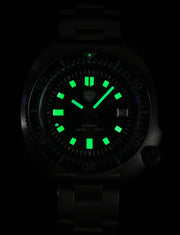 Watchdives Land Tortoisen WD6105 Dive Watch AR Sapphire BGW9 Luminous NH35 Automatic Movement Men Watches Waterproof 200m